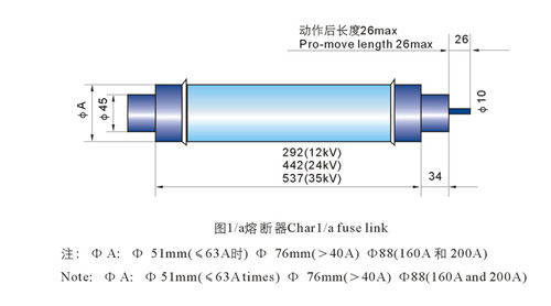 XRNT变压器保护用插入式高压限流熔断器