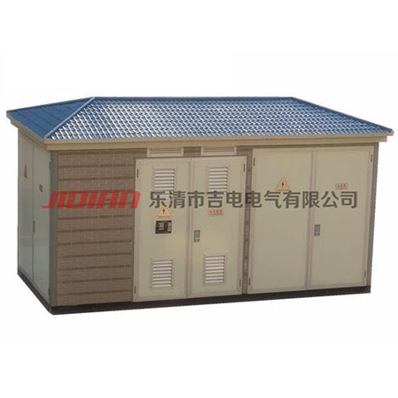 YB景观贴图案金属外壳箱变